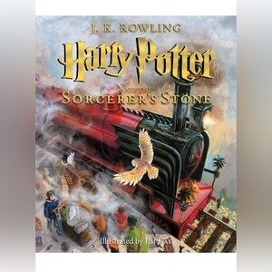 Harry Potter and the Sorcerer's Stone: The Illustrated Edition Book (Book 1 )